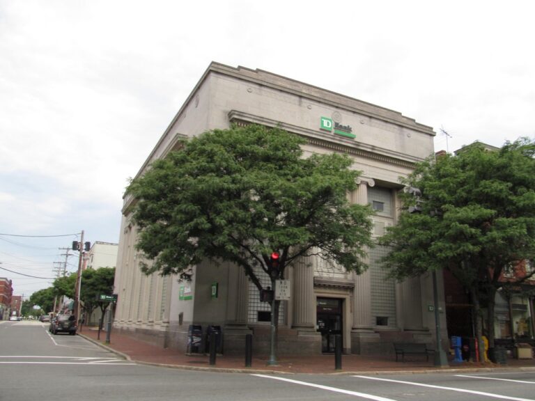 Historic commercial building in downtown Nashua, New Hampshire
