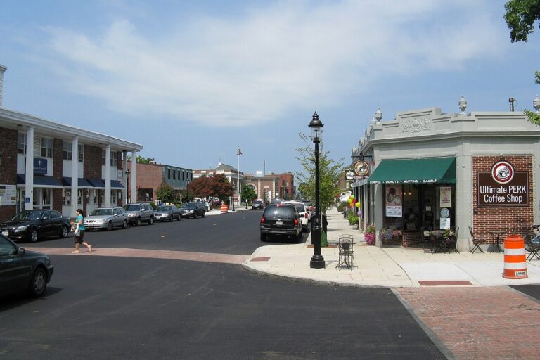 Main Street in Andover, Massachusetts
