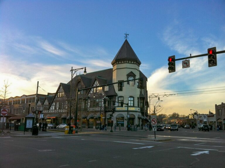 Coolidge Corner in Brookline, Massachusetts