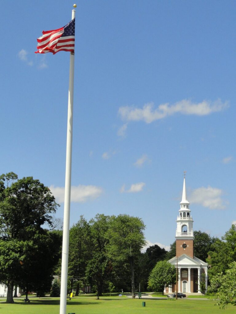 Framingham Centre Common in Framingham, Massachusetts