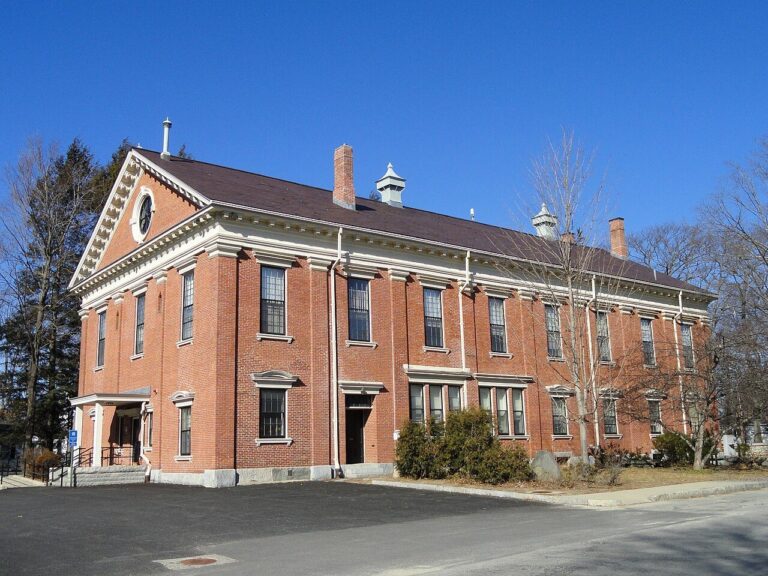 Groton Town Hall in Groton, Massachusetts