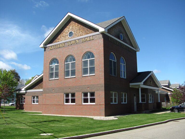 Kittery Town Hall in Kittery, Maine