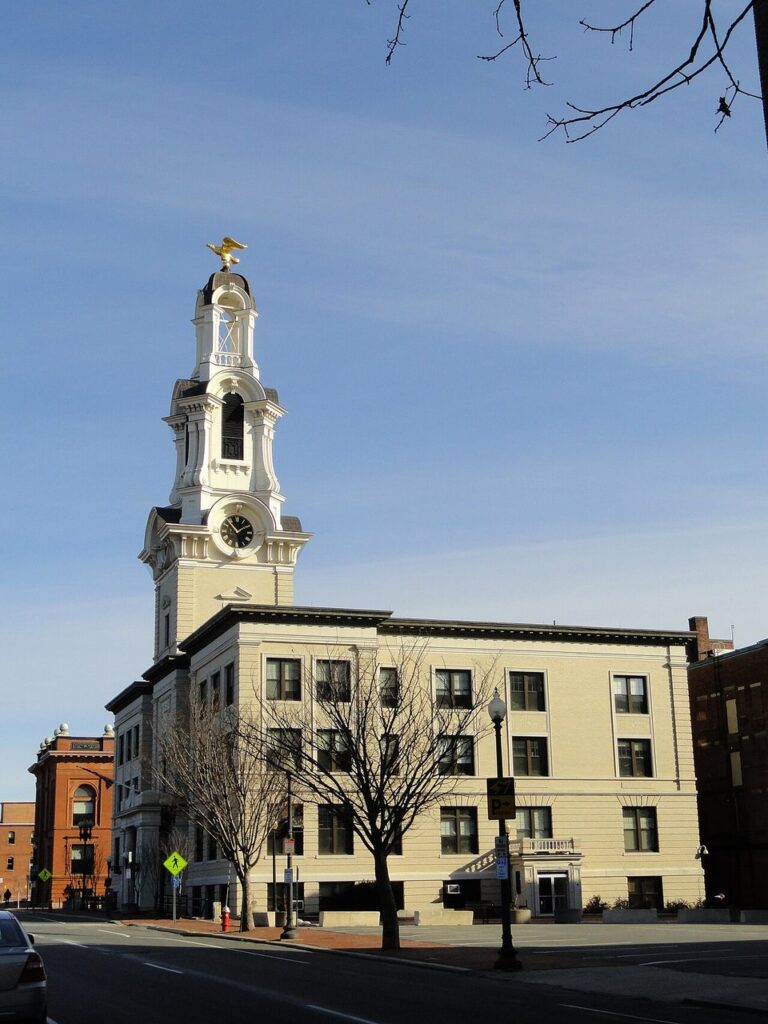 Lawrence City Hall in Lawrence, Massachusetts