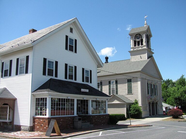 Lunenburg Town Hall in Lunenburg, Massachusetts