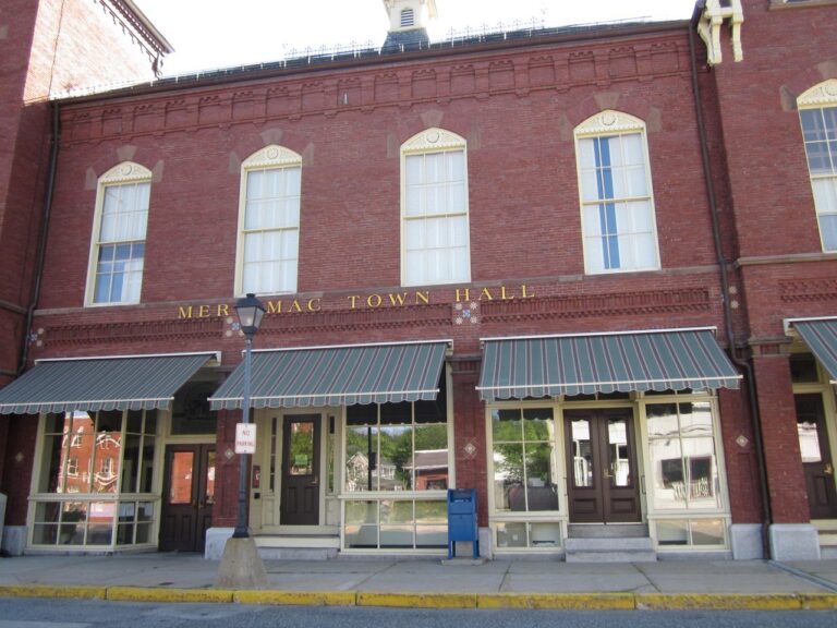 Merrimac Town Hall in Merrimac, Massachusetts