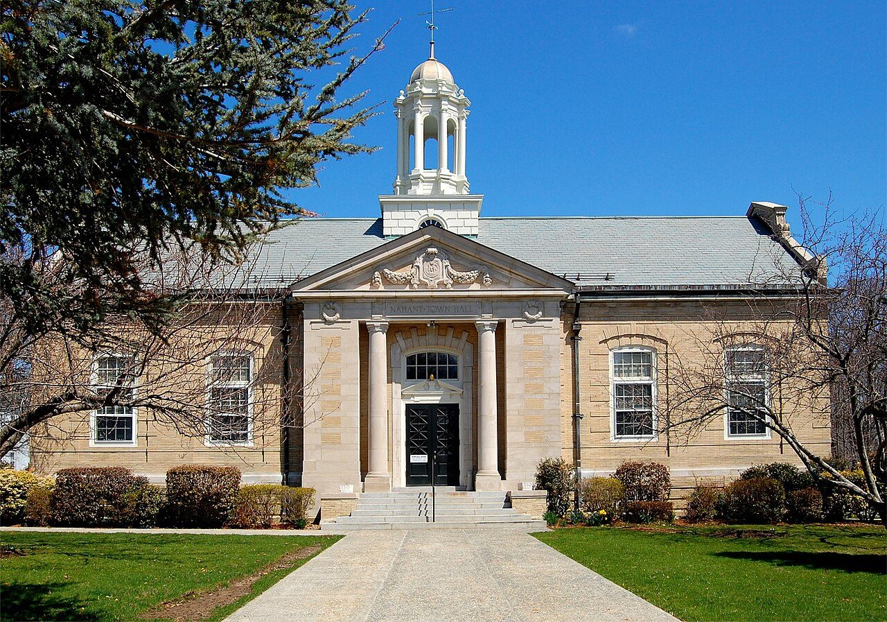 Nahant Town Hall in Nahant, Massachusetts