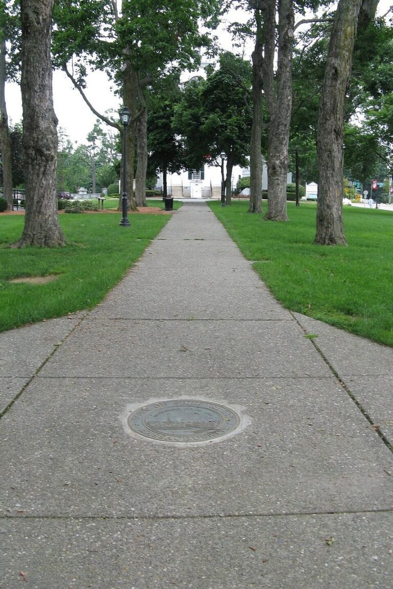 Town Common in Shrewsbury, Massachusetts