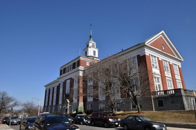 Somerville City Hall in Somerville, Massachusetts