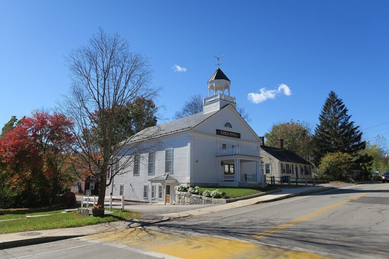 Former Town Hall in Tyngsborough, Massachusetts
