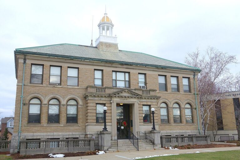 Winthrop Town Hall in Winthrop, Massachusetts